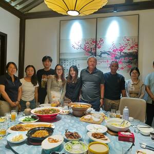 Cliente internacional de visita en la fábrica de NanShang (2)
