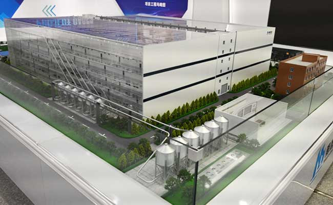 multi-story pig farm